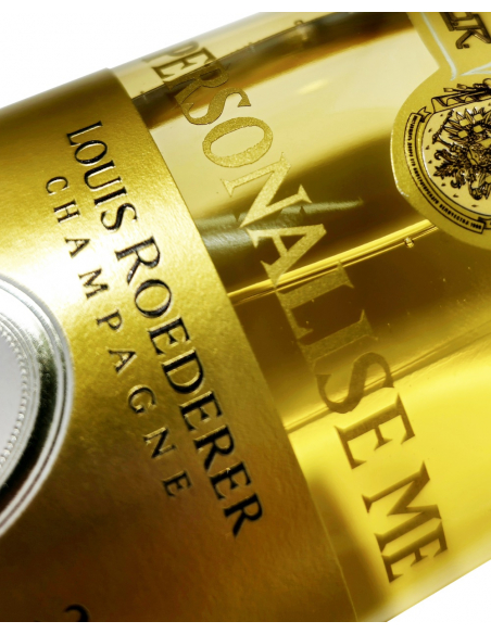 Cristal Louis Roederer Personalisierte Vintage 2015 - Giftbox 75 cl