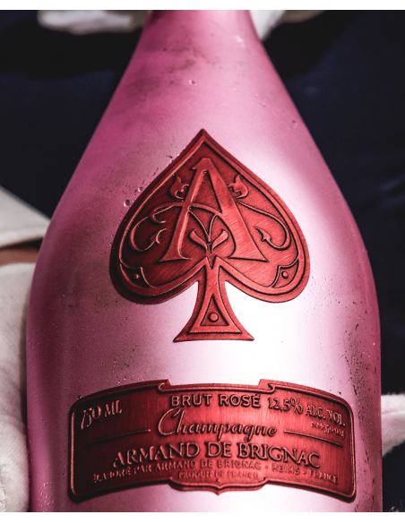 ARMAND DE BRIGNAC Set 2 verres 28.5 cl & Giftbox Ace of Spades Rosé - 75 cl