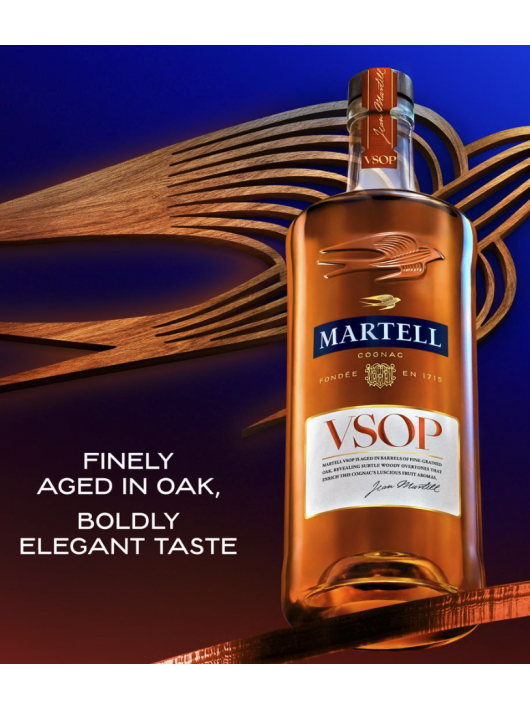 COGNAC MARTELL VSOP - 40% - 70 CL
