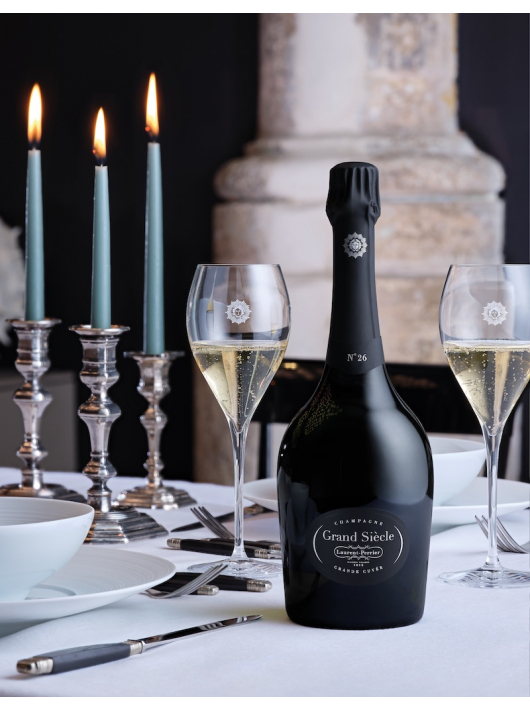 Laurent-Perrier Luxury Giftbox 2 Gläser & Grand Siècle Itération N°26 - 75 cl