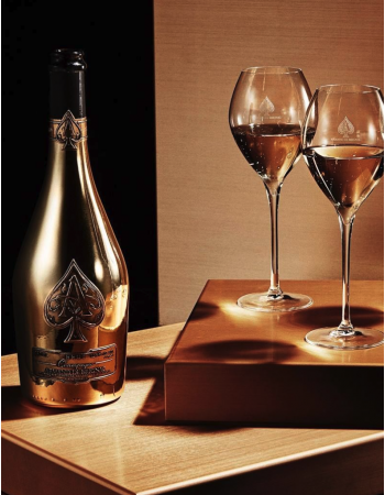 ARMAND DE BRIGNAC Set 2 gläser 28.5 cl & Giftbox Ace of Spades Brut Gold - 75 cl