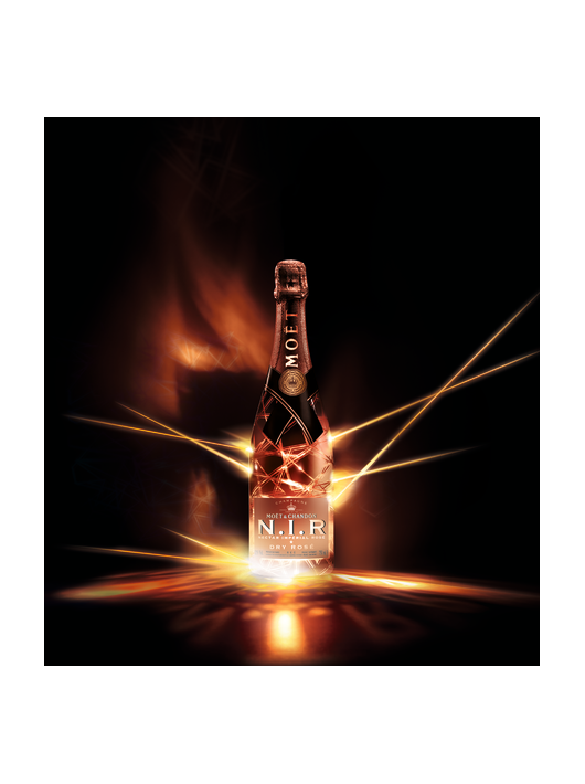 Moët & Chandon N.I.R Nectar Impérial rosé "LED" Limited Edition - 75 cl