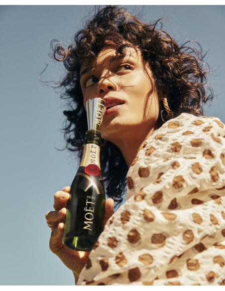 Moët & Chandon Giftbox 6 Mini Flûtes & 6 Mini Moët - 6 x 20 CL