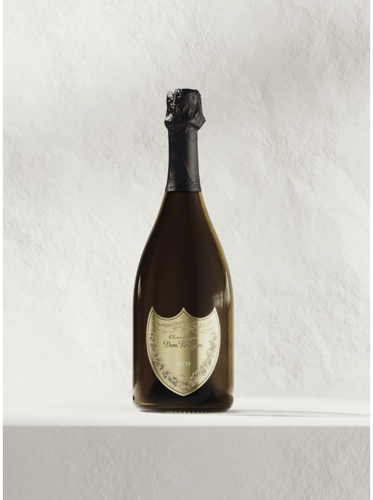 Dom Pérignon Bouclier en métal personnalisé pour bouteille - 3 lettres maximum