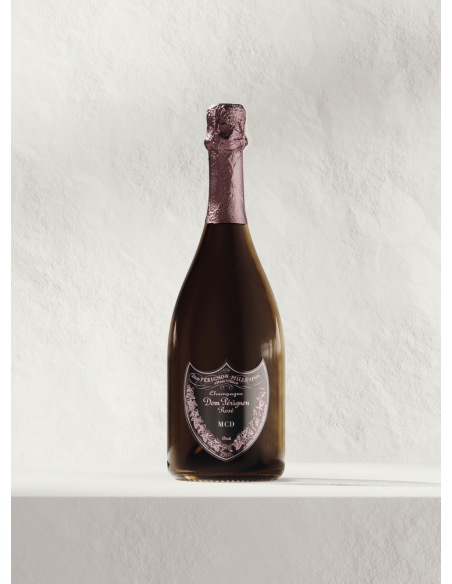 Dom Pérignon Bouclier en métal personnalisé pour bouteille - 3 lettres maximum