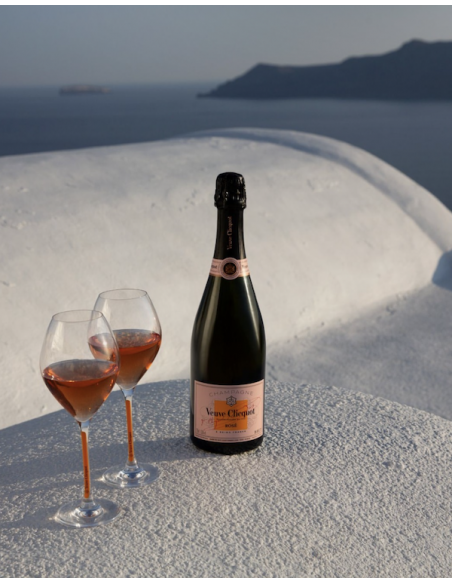 Veuve Clicquot Set 2 glasses & 1 Rosé - 75 cl