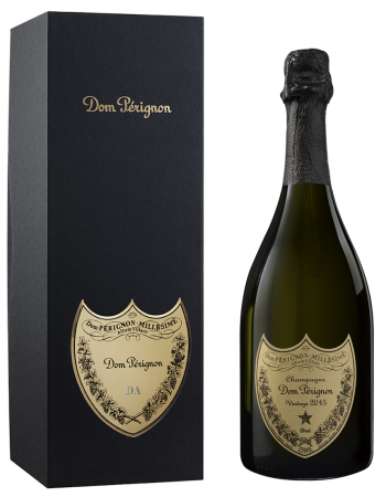 Dom Pérignon 2015 Giftbox with engraving on metal shield - 75 cl