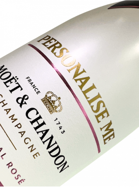 Moët & Chandon Personalisierte Ice Impérial Rosé - 75 cl