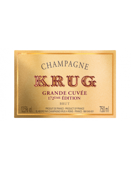 Krug Grande Cuvée 172ème Edition - 75 cl
