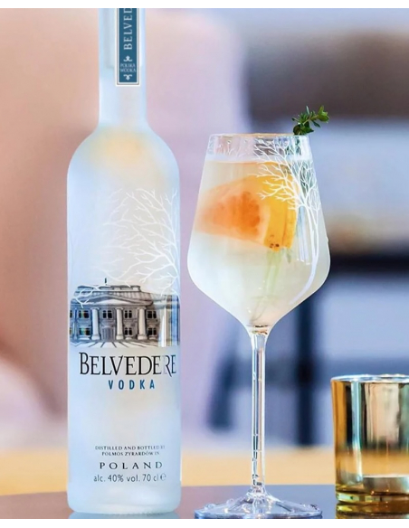 Belvedere Vodka 2 verres Spritz