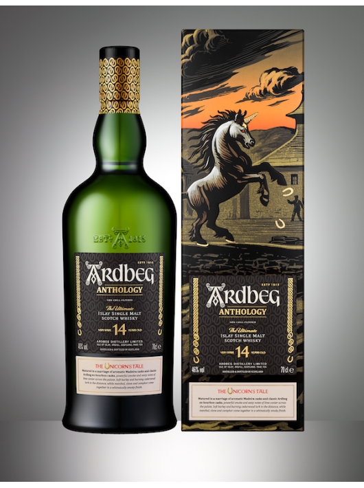 Whisky Ardbeg ANTHOLOGY THE UNICORN'S TALE - 46% - 70 CL