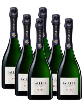 LALLIER CHAMPAGNE Brut Réflexion R.020 - 6 x 75cl