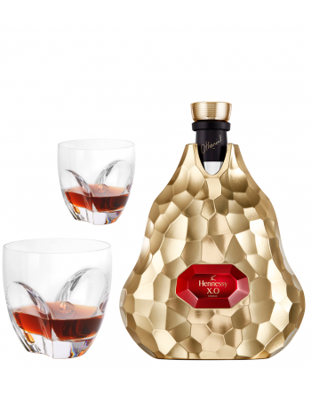 Cognac Hennessy Set 2 verres + X.O x Jean Michel Othoniel - 70 CL