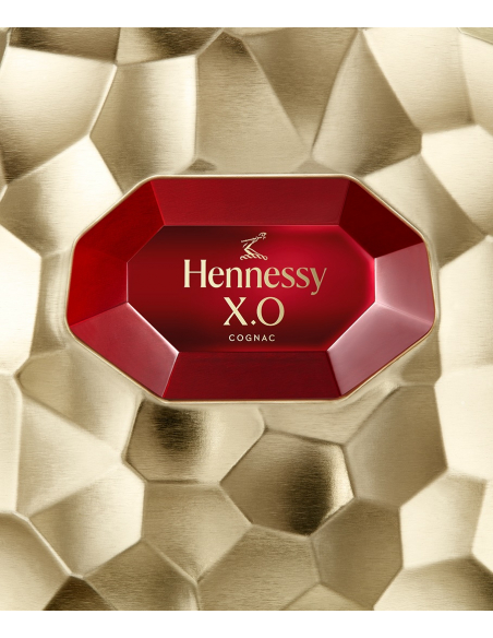 Cognac Hennessy Set 2 Gläser + X.O x Jean Michel Othoniel - 70 CL