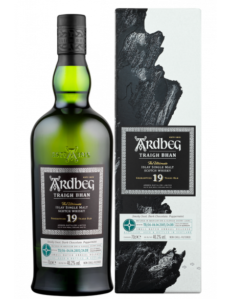 Whisky Ardbeg THRAIGH BHAN 19 YEARS BATCH 06 - 46% - 70 CL