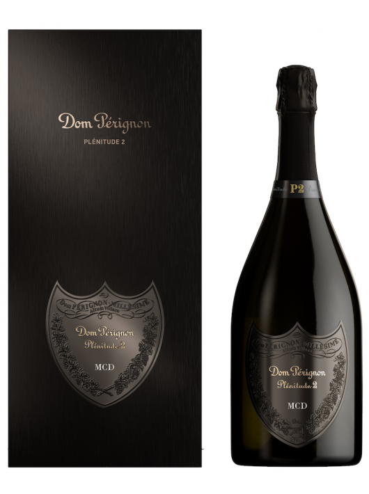 Dom Pérignon P2 Vintage 2006 Giftbox & Personalised bottle with engraving on metal shield - 75 cl