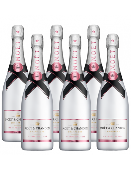 Moët & Chandon Ice Impérial rosé - 6 x 75 cl