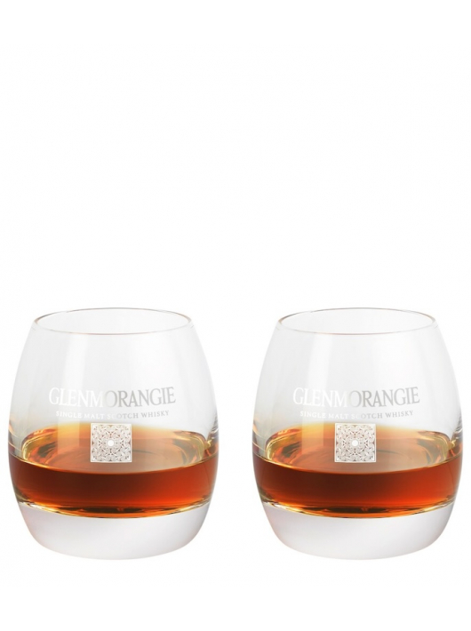 Whisky Glenmorangie Set 2 Tumblers & A Tale of Forest & A Tale of Ice Cream - 46% - 2 x 70 CL