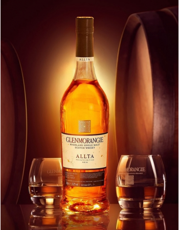 Whisky Glenmorangie Set 2 Tumblers & ALLTA Private Edition N°10 - 52.1% - 70 CL