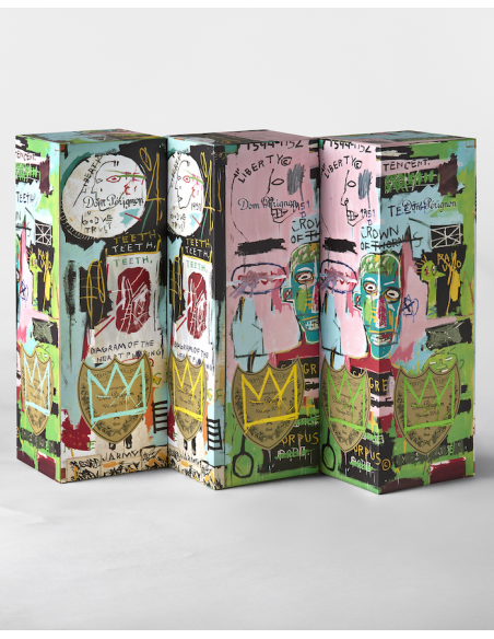 Dom Pérignon Vintage 2015 Special Edition – Tribute to Jean-Michel Basquiat – Collection - 3 x 75 cl