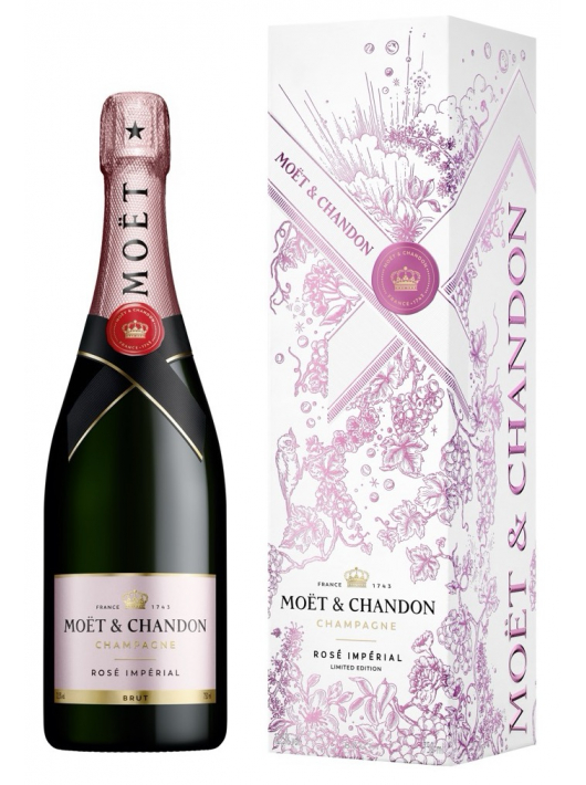 Moët & Chandon Rosé Impérial Limited Edition Giftbox - 75 cl
