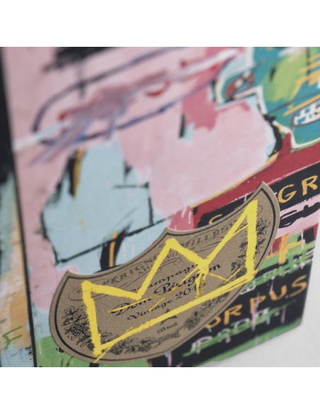 Dom Pérignon Vintage 2015 Special Edition – Tribute to Jean-Michel Basquiat – YELLOW - 75 cl