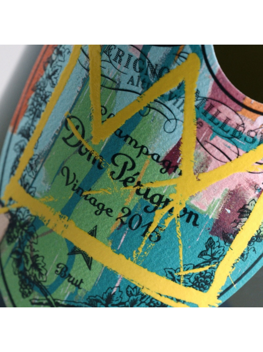 Dom Pérignon Vintage 2015 Special Edition – Tribute to Jean-Michel Basquiat – YELLOW - 75 cl