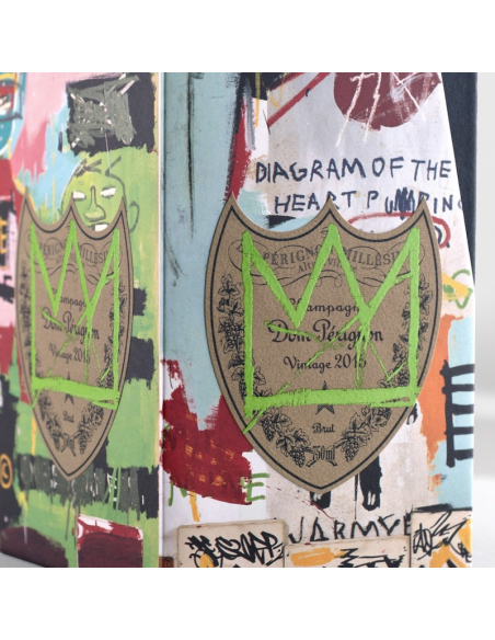 Dom Pérignon Vintage 2015 Special Edition – Tribute to Jean-Michel Basquiat – GREEN - 75 cl
