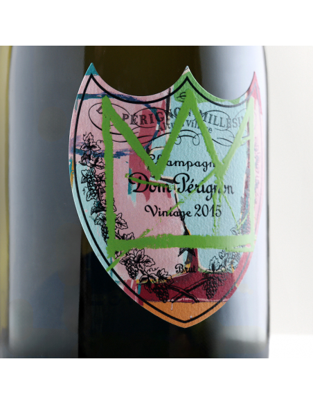 Dom Pérignon Vintage 2015 Special Edition – Tribute to Jean-Michel Basquiat – GREEN - 75 cl