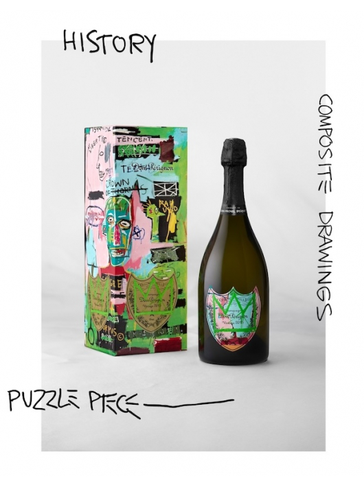 Dom Pérignon Vintage 2015 Special Edition – Tribute to Jean-Michel Basquiat – GREEN - 75 cl