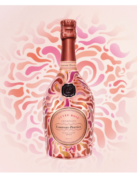 Laurent-Perrier Set DUO Cuvée rosé "PETALS" & "BAMBOU" - 2 x 75 cl