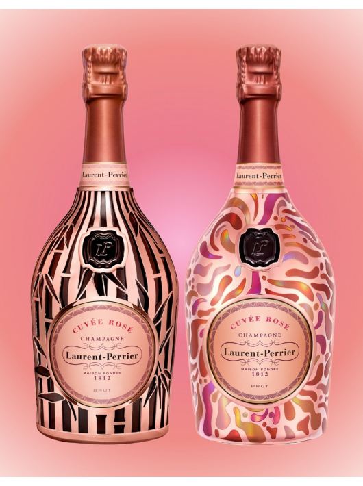 Laurent-Perrier Set DUO Cuvée rosé "PETALS" & "BAMBOU" - 2 x 75 cl