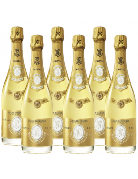 Cristal Louis Roederer Vintage 2015 blanc - 6 x 75 cl