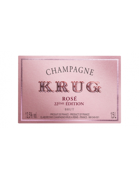 Krug Rosé 22ème Edition MAGNUM - 150 cl