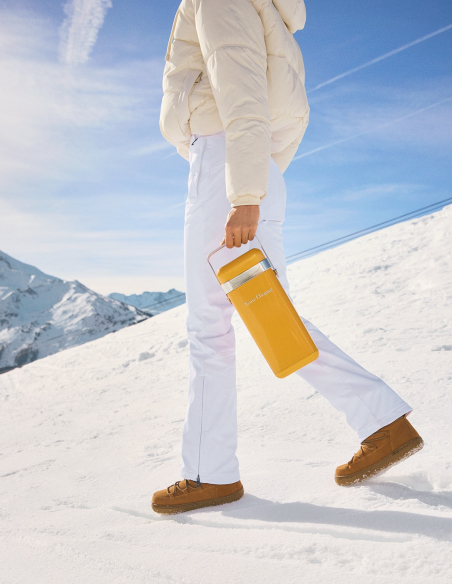 Veuve Clicquot Metal Cooler Giftbox Yellow card brut - 75 cl