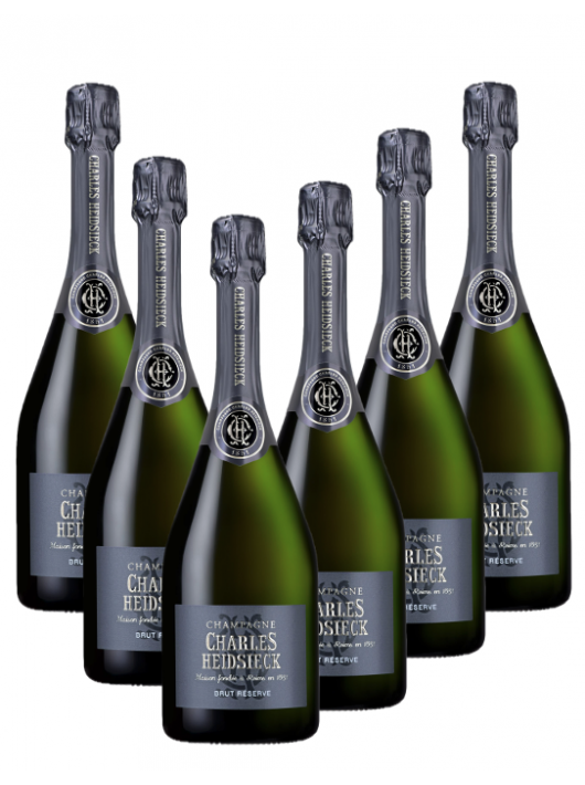 Charles Heidsieck BRUT RÉSERVE - 6 x 75cl