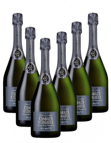 Charles Heidsieck BRUT RÉSERVE - 6 x 75cl