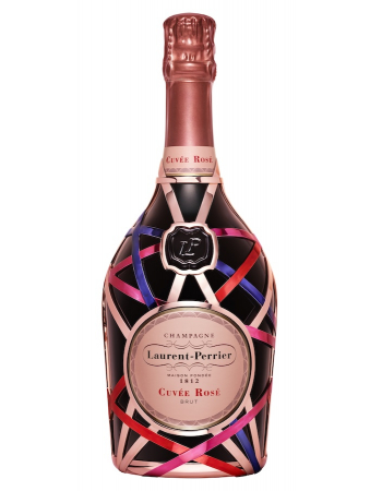 Laurent-Perrier Cuvée rosé Limited Edition "RUBANS" - 75 cl