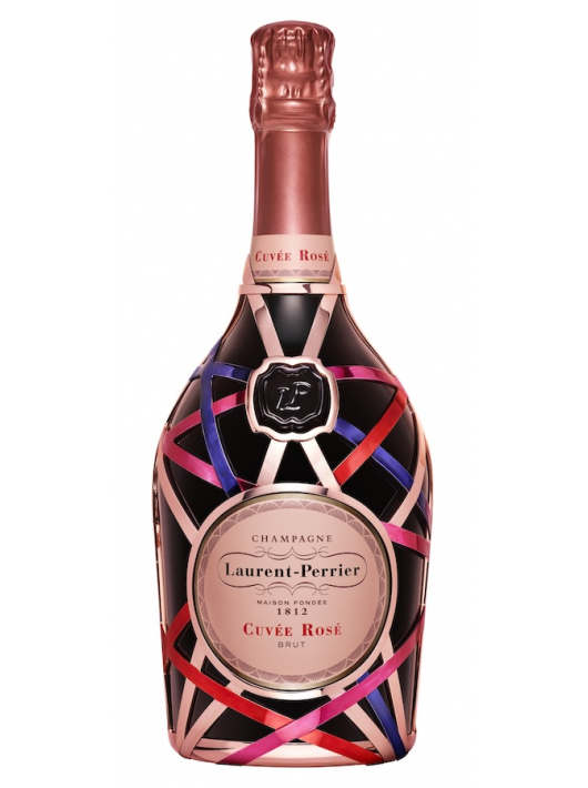 Laurent-Perrier Cuvée rosé Limited Edition "RUBANS" - 75 cl