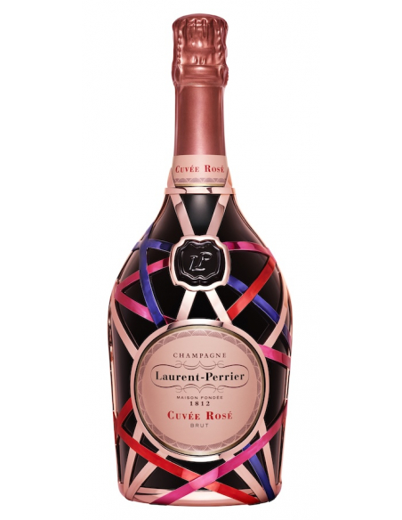 Laurent-Perrier Cuvée rosé Limited Edition "RUBANS" - 75 cl