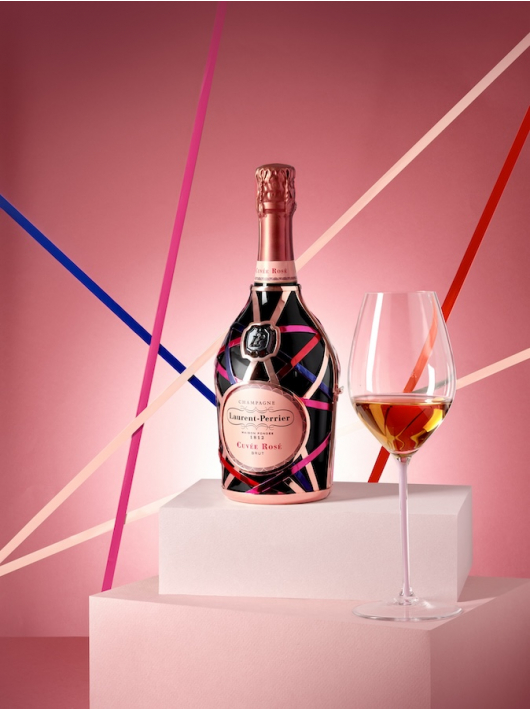 Laurent-Perrier Cuvée rosé Limited Edition "RUBANS" - 75 cl