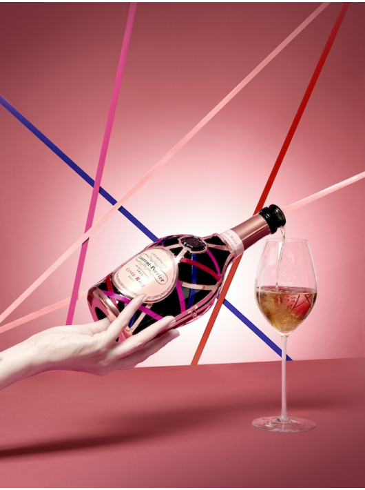 Laurent-Perrier Cuvée rosé Limited Edition "RUBANS" - 75 cl