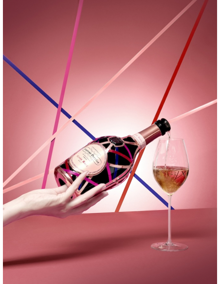 Laurent-Perrier Cuvée rosé Limited Edition "RUBANS" - 75 cl