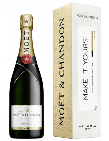 Moët & Chandon MAKE IT YOURS GIFT BOX Brut Impérial - 75 CL