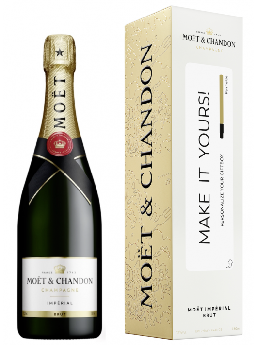 Moët & Chandon MAKE IT YOURS GIFT BOX Brut Impérial - 75 CL