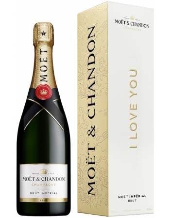 Moët & Chandon Brut Impérial "I Love You" Giftbox - 75 CL