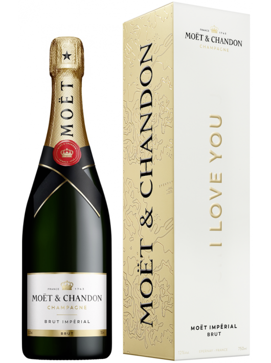 Moët & Chandon Brut Impérial "I Love You" Giftbox - 75 CL