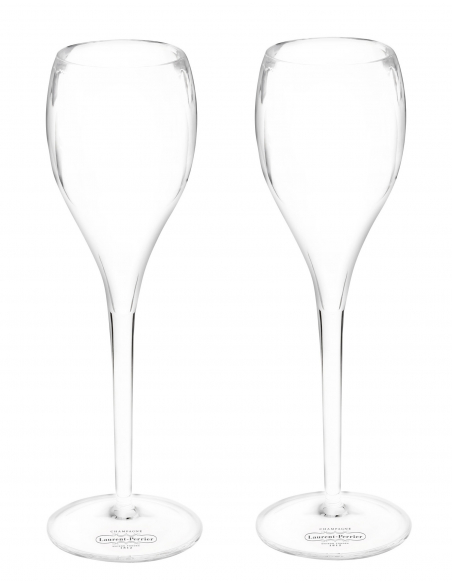 Laurent-Perrier 2 unzerbrechliche Gläser 16 cl