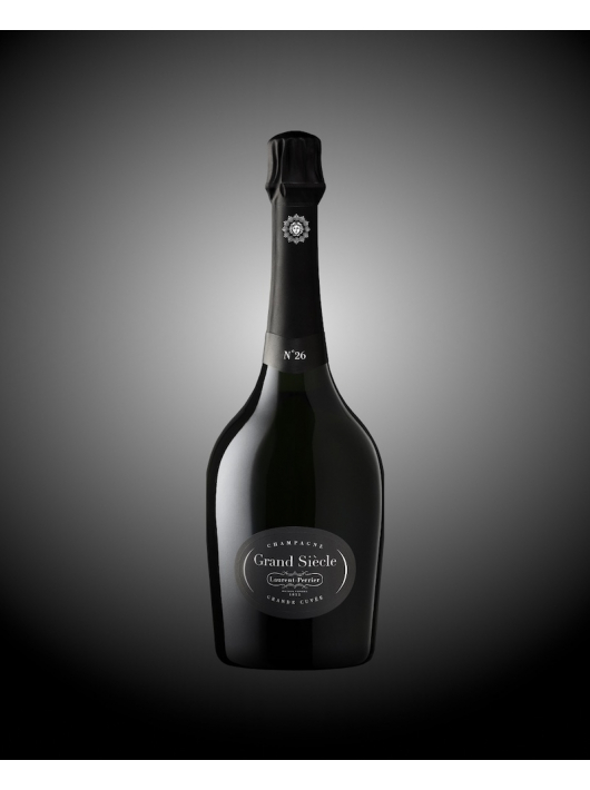 Laurent-Perrier Set 1 Outdoor-Duvet mit gesticktem Laurent-Perrier-Logo & 2 Bouteille Grand Siècle Brut N°26 - 2 x 75 cl