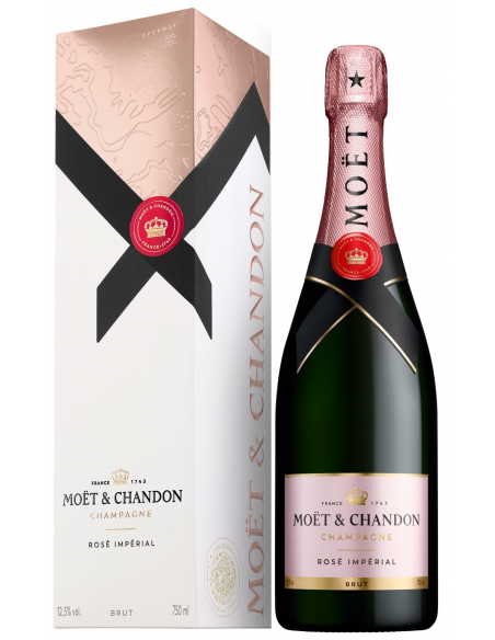 Moët & Chandon Set 2 Keramikgläser Rose + Rosé Impérial - 1 x 75 CL